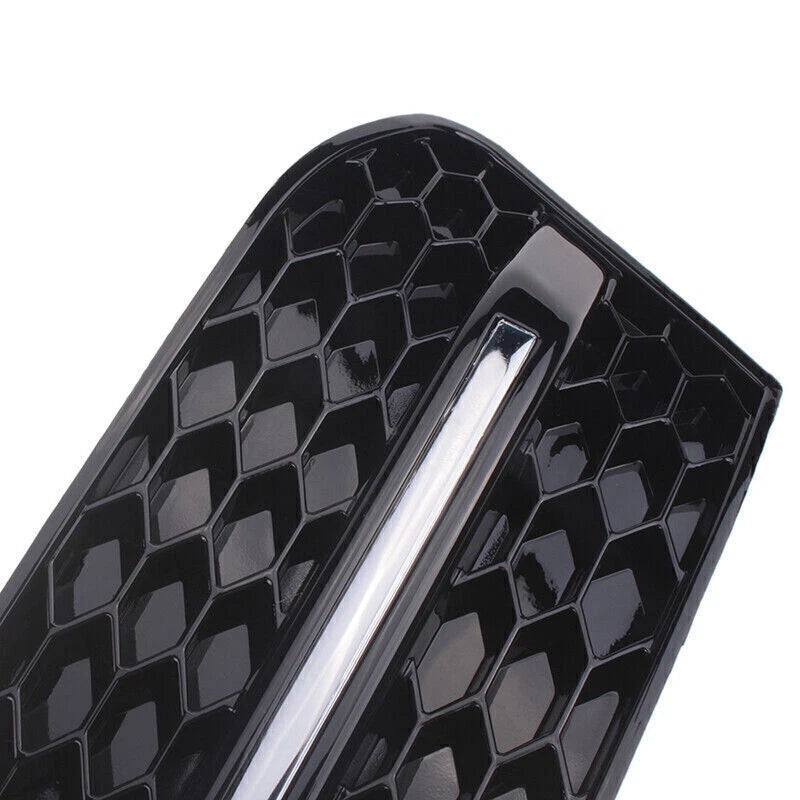 Honey Comb Fog Light Cover Grille Bezel Right for Audi A4 B8 (2009-2011)