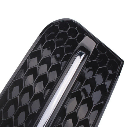 Honey Comb Fog Light Cover Grille Bezel Right for Audi A4 B8 (2009-2011)