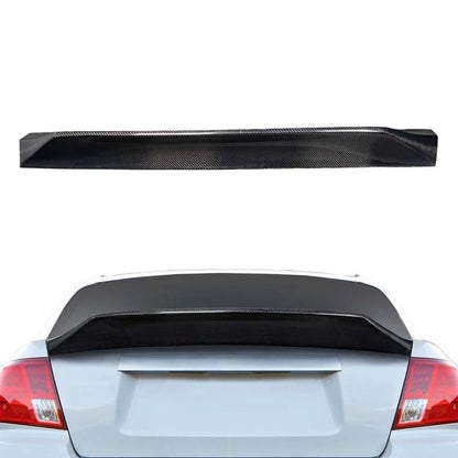 Real Carbon Fiber Rear Spoiler Wing Diffuser  fit for Subaru WRX STI 2008-2014