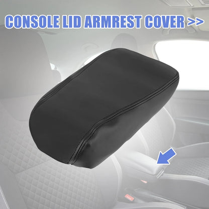Console Lid Armrest Cover Lid Protector Black for Toyota Avalon (2013–2018)