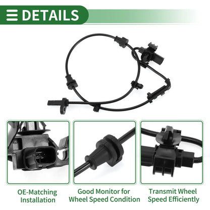 ABS Wheel Speed Sensor for Honda Civic (2016-2019) Front Left