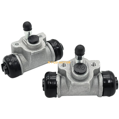 2x Rear Left&Right Wheel Cyl. for Kawasaki Mule 500/520/550 (1991–2004)