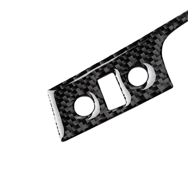 Carbon Fiber Car Stereo Multimedia Screen Cover Trim Fits Lexus IS 2006-2012