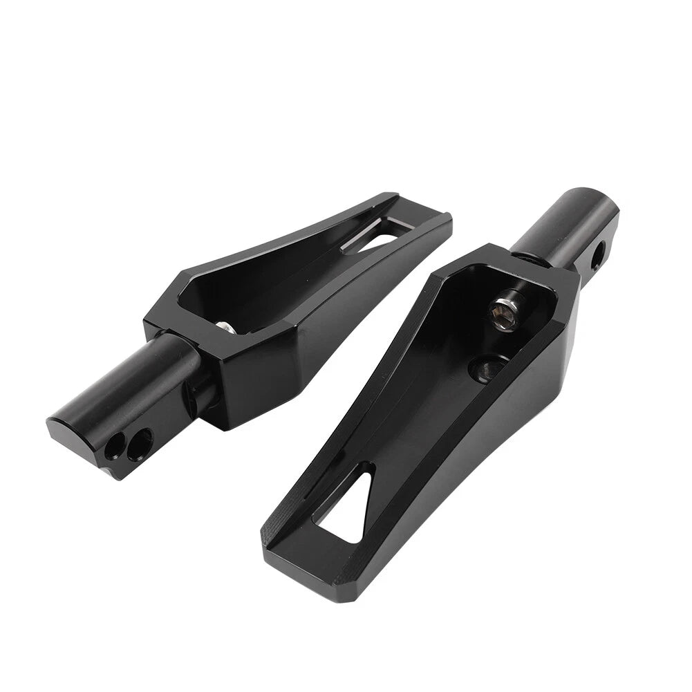 Mini Foot Pegs for Harley Softail Street Bob (2018-2023) Black