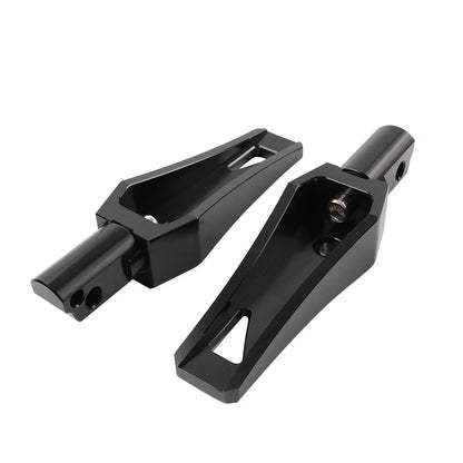 Mini Foot Pegs for Harley Softail Street Bob (2018-2023) Black
