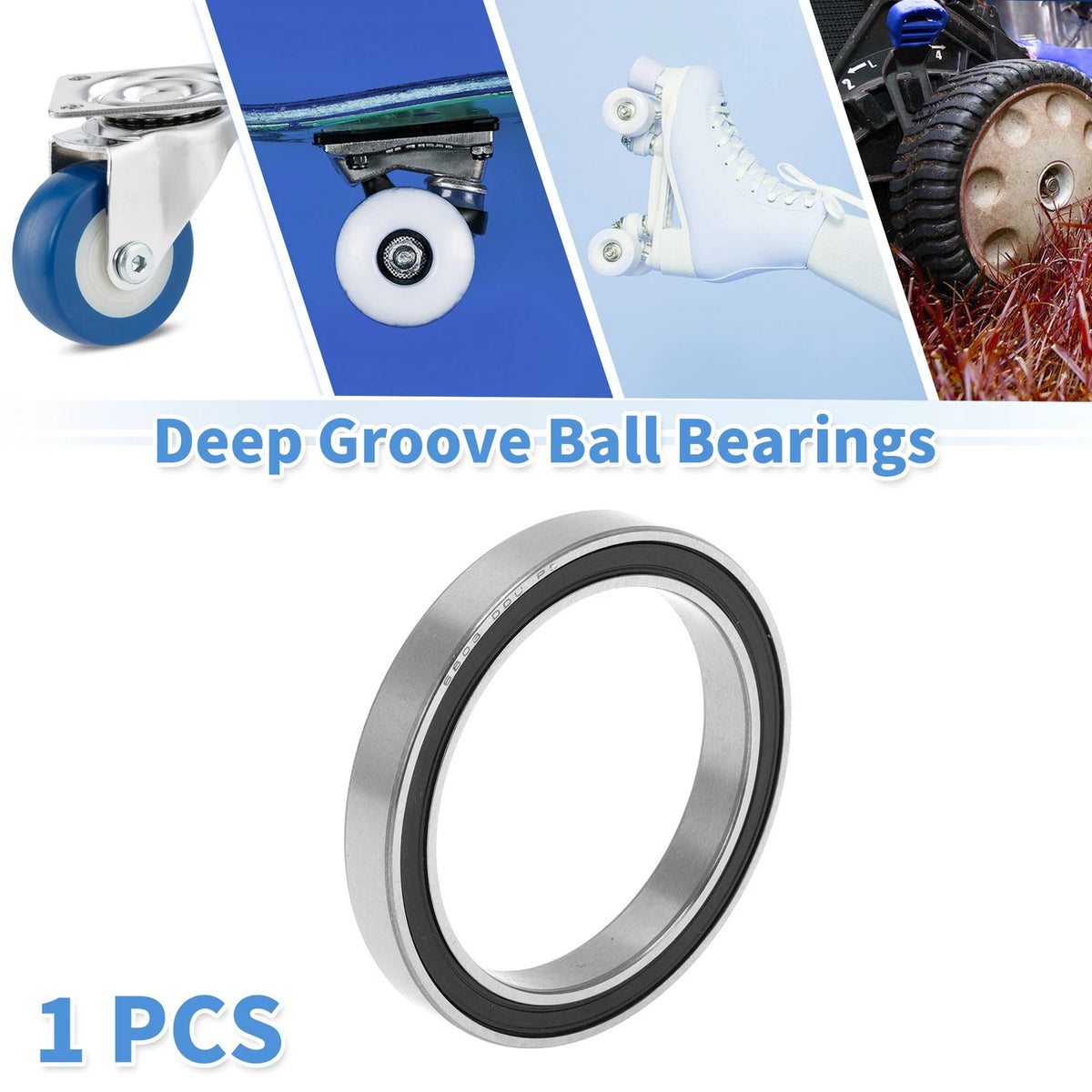 Deep Groove Ball Bearings P5 40x52x7mm 1 Pc for Scooter Skateboard