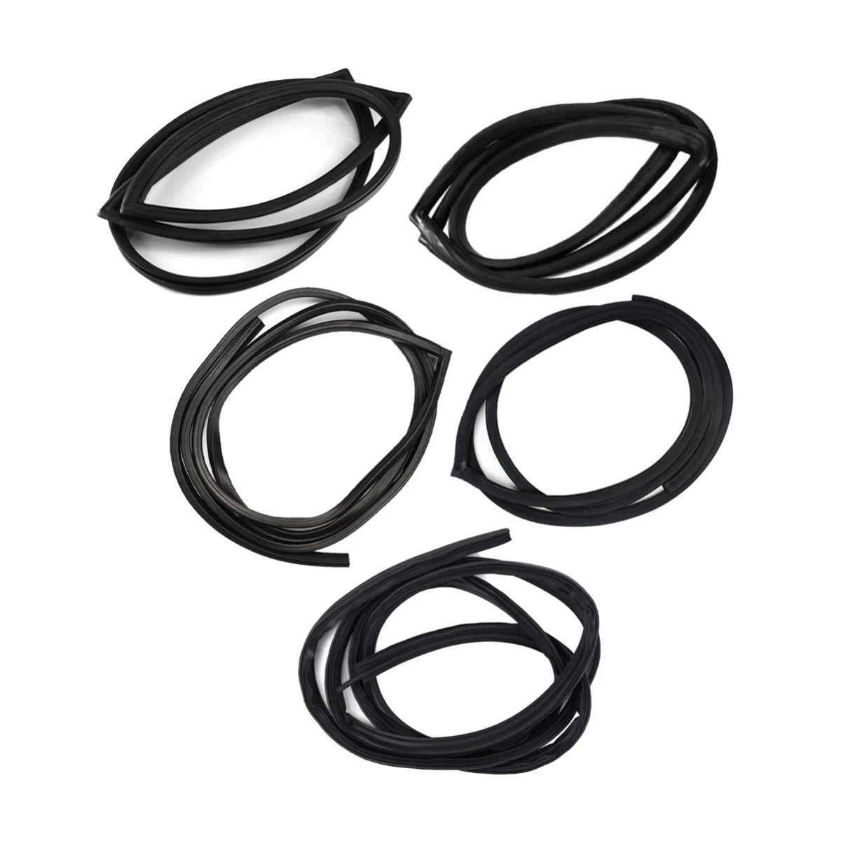 Set Weatherstrip Windshield Door Rubber Fit Nissan Datsun Sunny 1200 KB110 Coupe