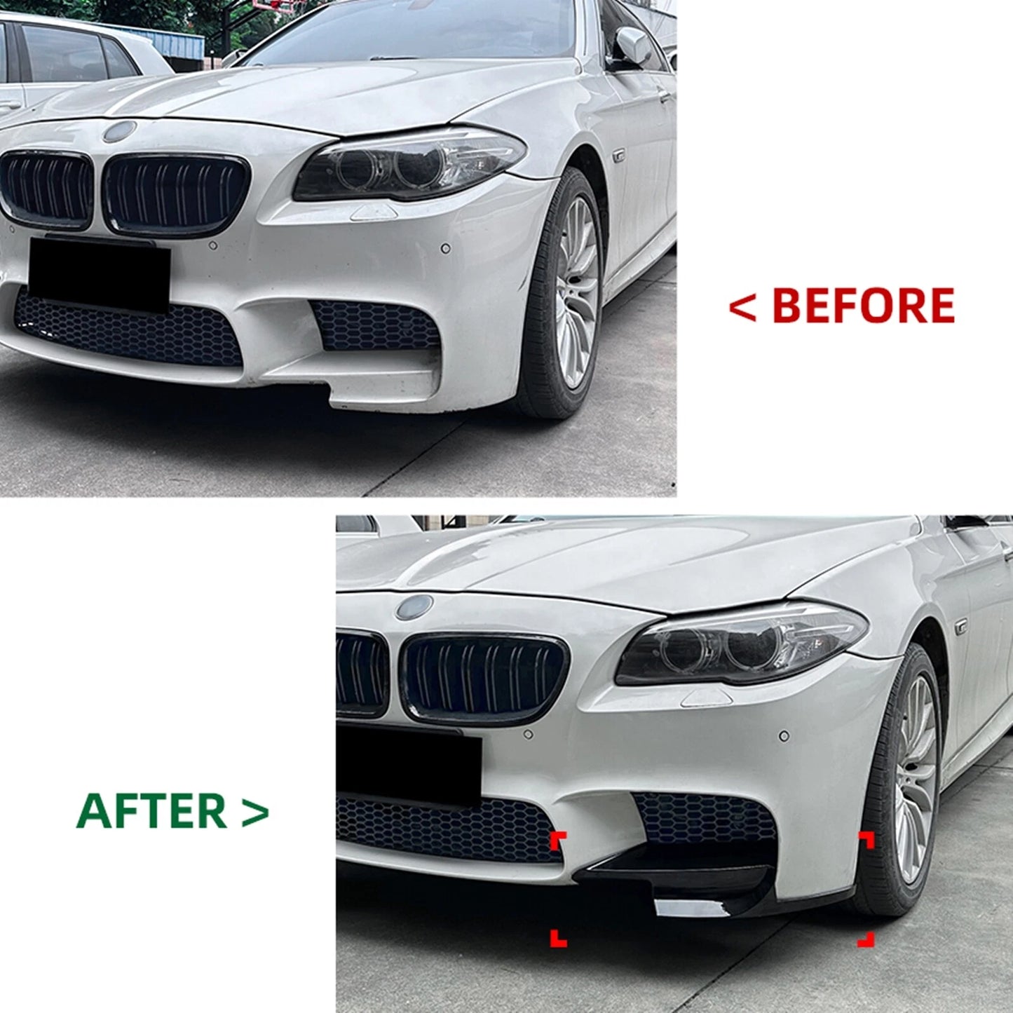 Bumper Side Air Vent Trim for BMW 5 Series F10 M5 Sedan (2011-2017)