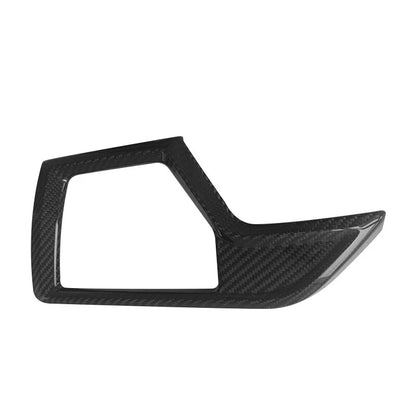 Dry Carbon Fiber Dashboard Shift Door Panel Cover Trim Kit for BMW X5 G05 2024