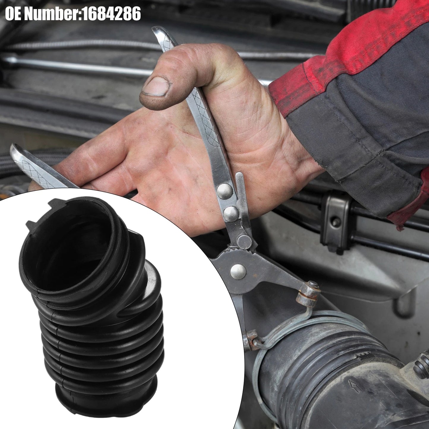 Engine Air Intake Hose for Ford C-MAX DM2 1.8 (2007-2010)