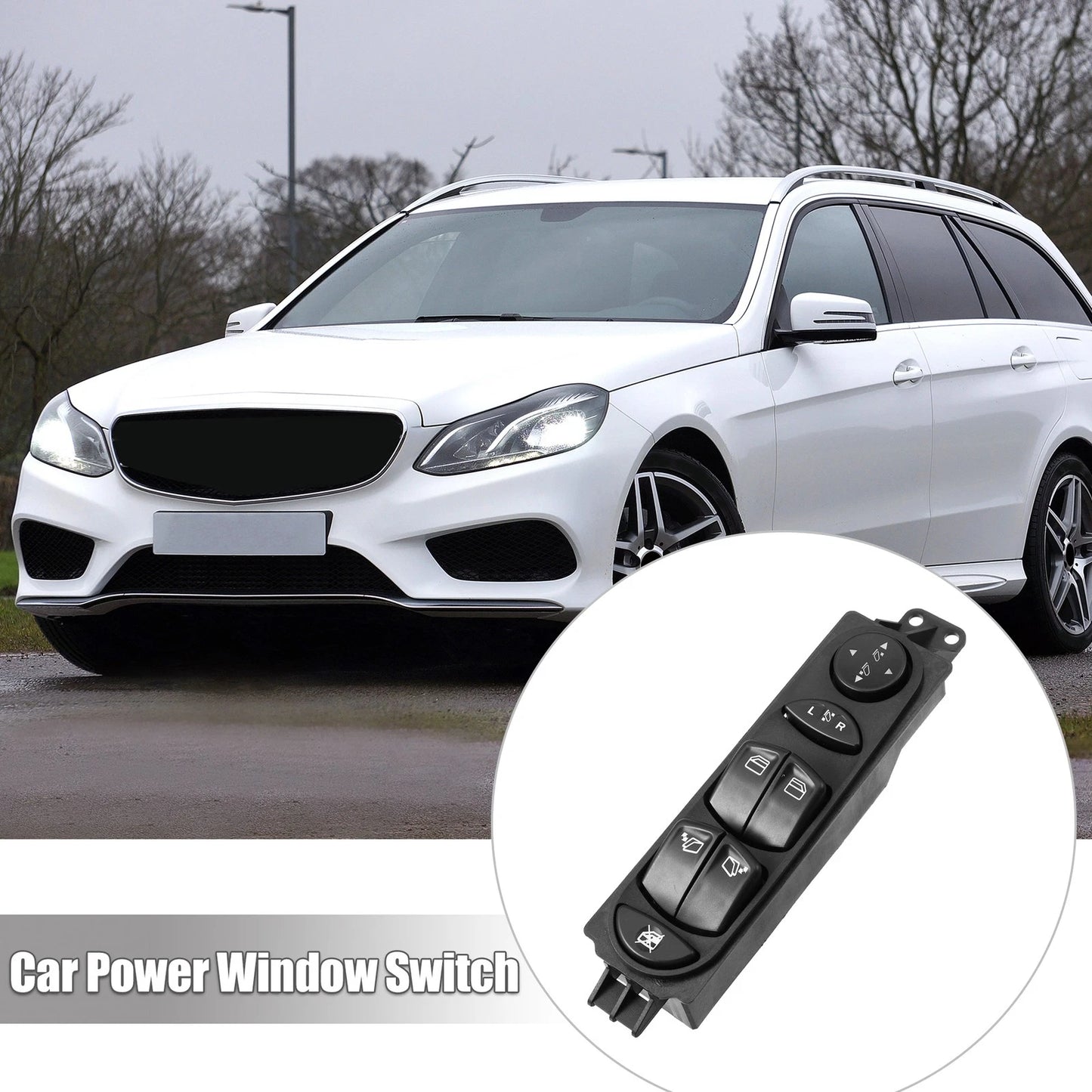 Car Power Window Switch Driver Side for Mercedes Viano Vito (2003-2010)