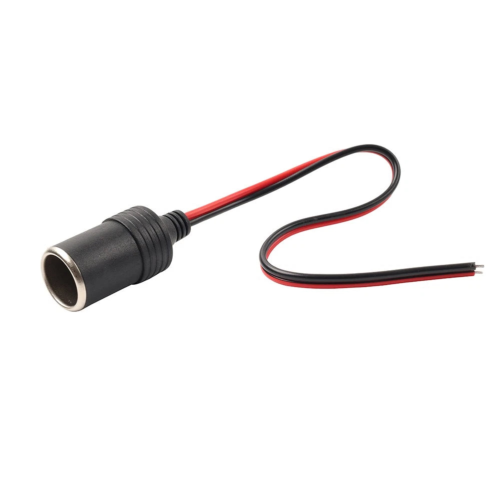 12V 24V Car Cigarette Lighter Socket Female Connector for Power Charger Adapter