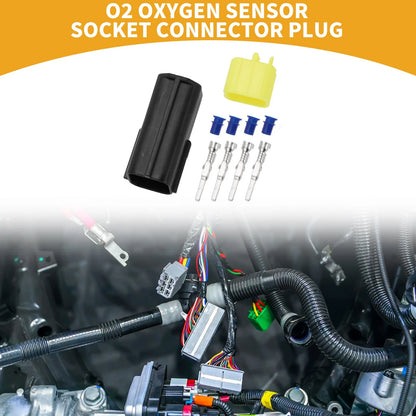 4 Pin O2 Oxygen Sensor Connector Plug for Mazda