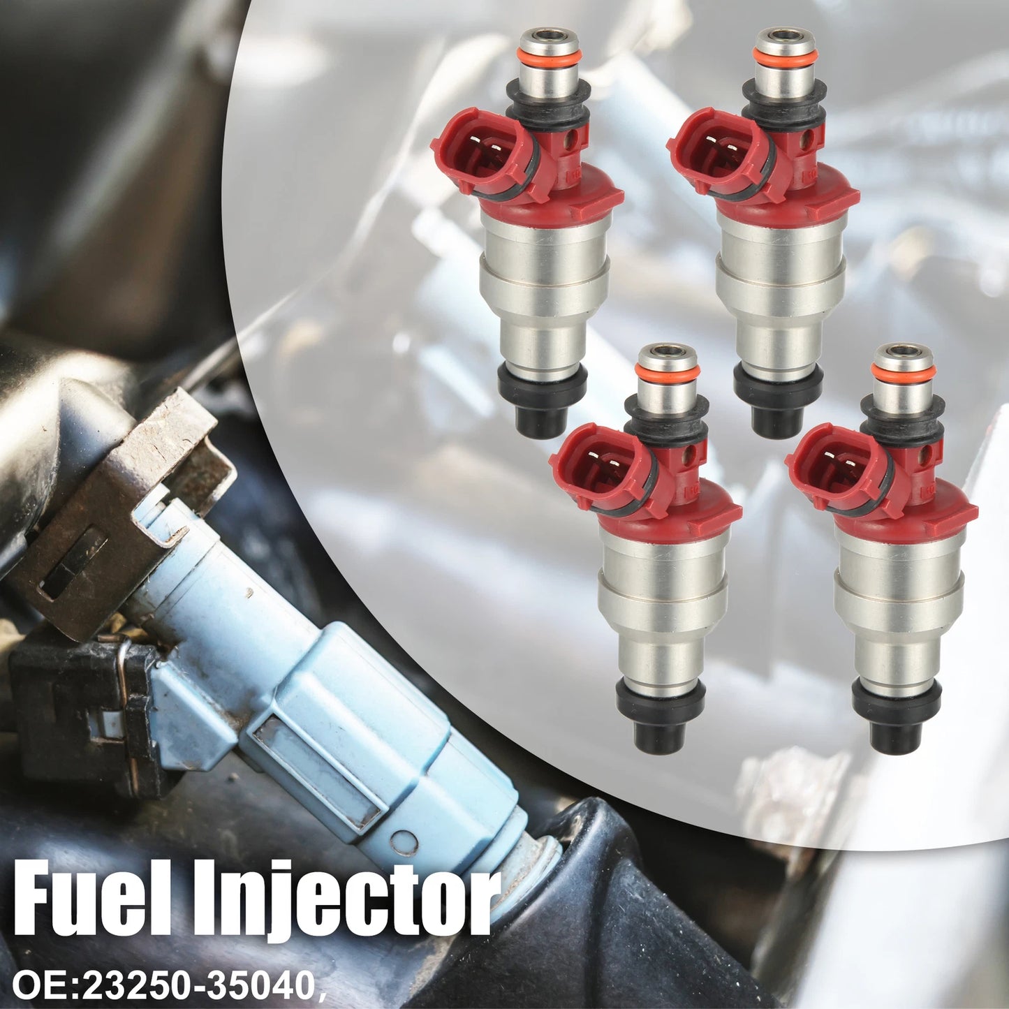 4 x Fuel Injectors for Toyota 4Runner Truck 2.4L (1989-1995)