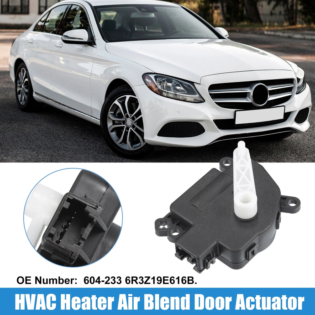 Auto Car Air Door Actuator for Ford Mustang (2005-2009) Black Replacement