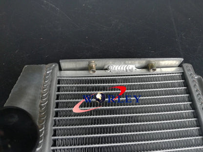 Aluminum Radiator + Black Hose for Suzuki GT750 (1972-1977)