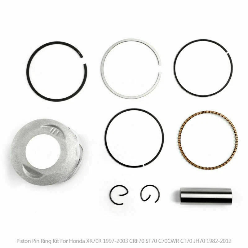 Piston Ring Kit 47mm for HONDA C70 CRF70F CT70 XR70R S65 (1970-2023)