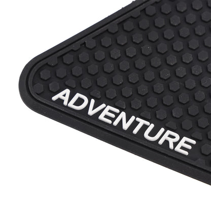 Knee Pad Rubber Tank Protection Black for BMW R 1250 GS Adventure (2019-2024)