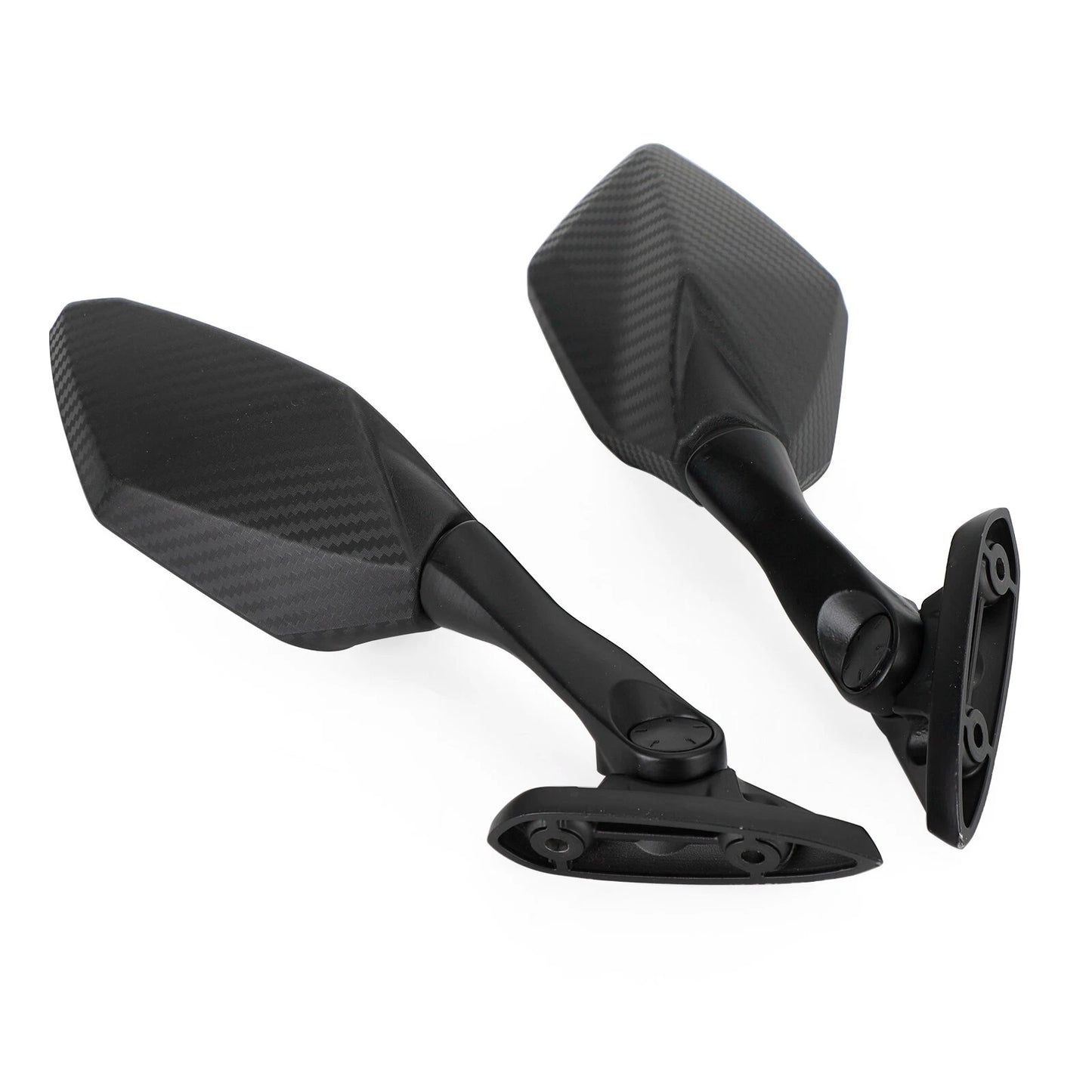 Mirror Set Short Black for Yamaha NMax GPD 125 155 YZF-R3 R3A R25 (2015-2021)