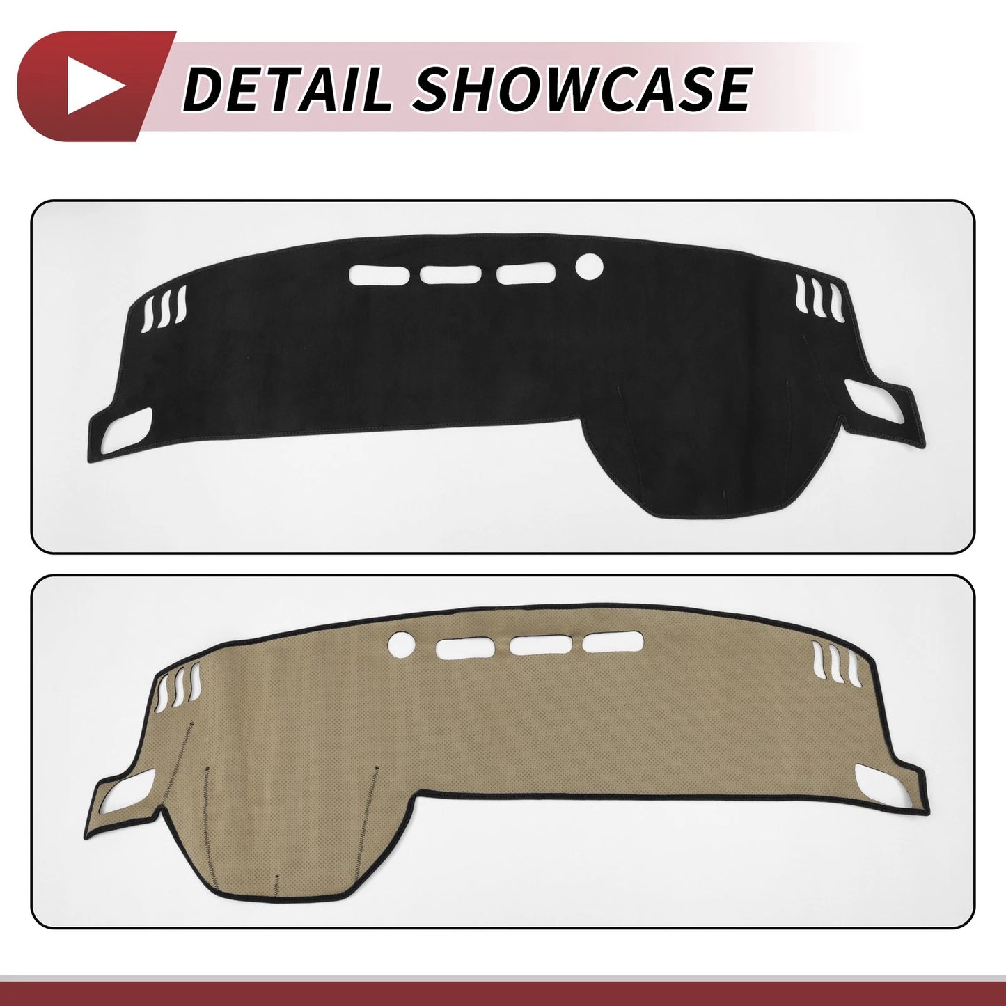 Dashboard Cover Mat for Nissan X-Trail T33 (2022-2024) Black Protector