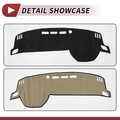 Dashboard Cover Mat for Nissan X-Trail T33 (2022-2024) Black Protector