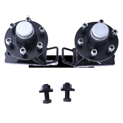 Wheels 6x5.5 Shipping Container Wheels Bolt-on Spindle Kit for Superior