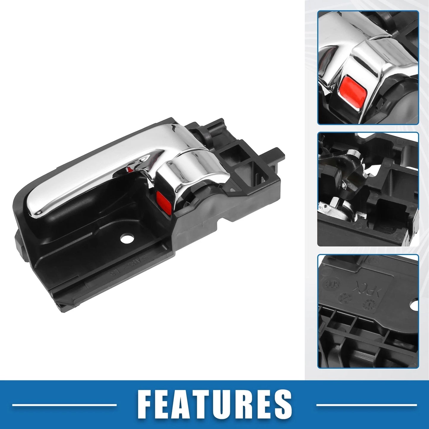 Interior Door Handle Pair for Toyota Corolla (2003-2008)
