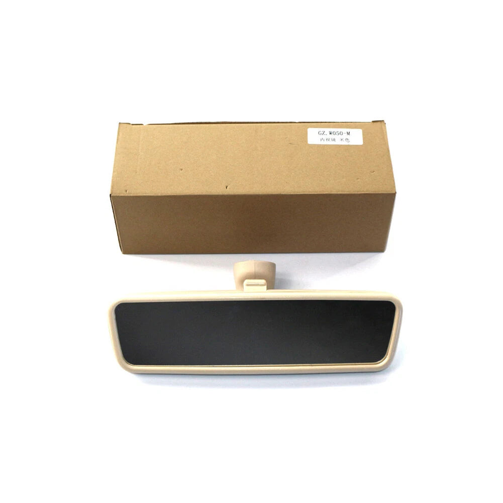 Beige Interior Rear View Mirror for VW Bora Jetta Golf Passat Rabbit Eos