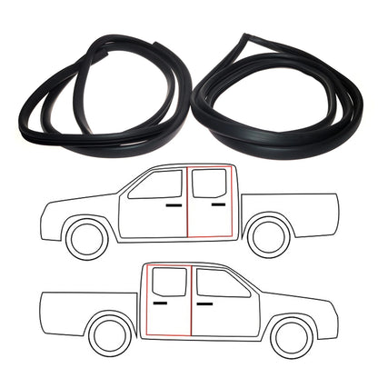 Door Weatherstrip Rubber Set for Toyota Hilux2-Door RN10 Ute 1968-1972