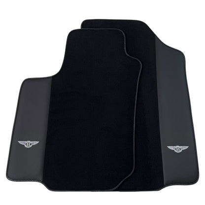 AutoWin Black Floor Mats for Bentley Arnage Green Label (2000-2009)