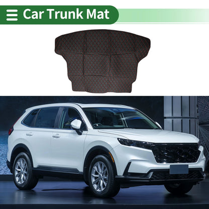 3D Diamond Pattern Black Cargo Liner Rear Trunk Mat for Honda CR-V (2012-2016)