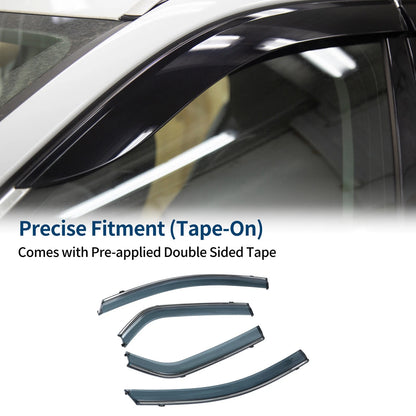 Car Window Deflectors for Honda Fit Sedan 2007-2008 Side Vent Visors