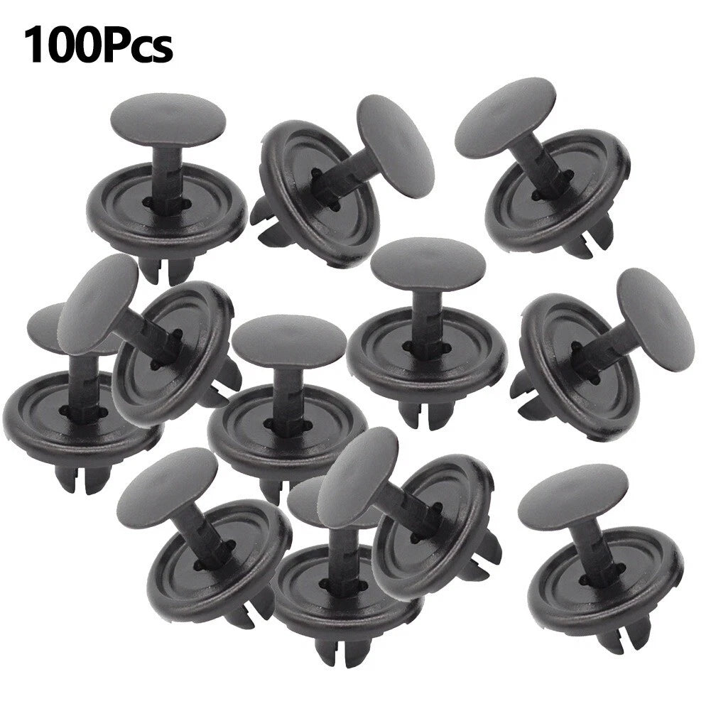 100 x Nylon Clip 20mm x 9mm Fender Liner Retainer