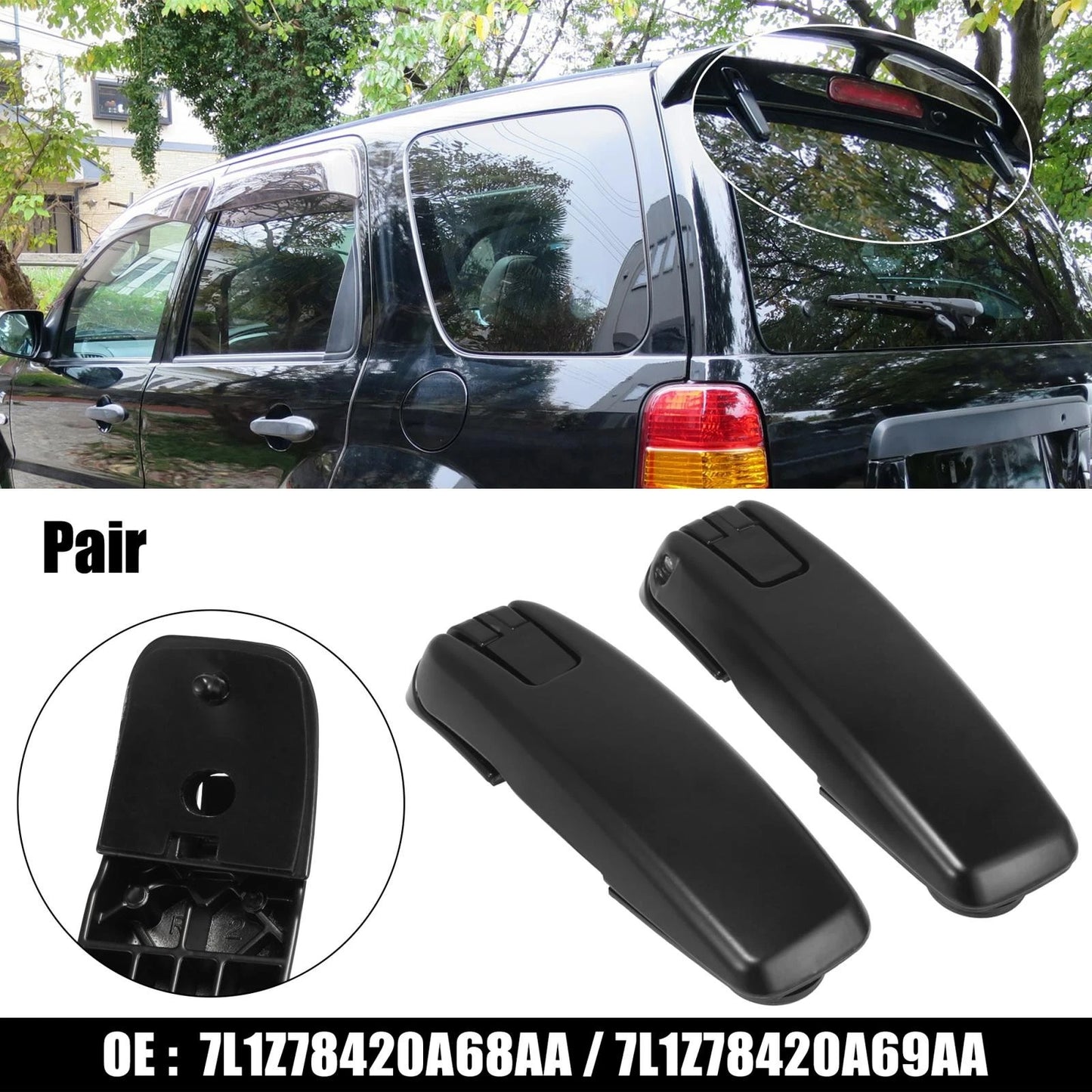 Liftgate Hinges  Rear Window Hinge for Ford Expedition (2003-2017)