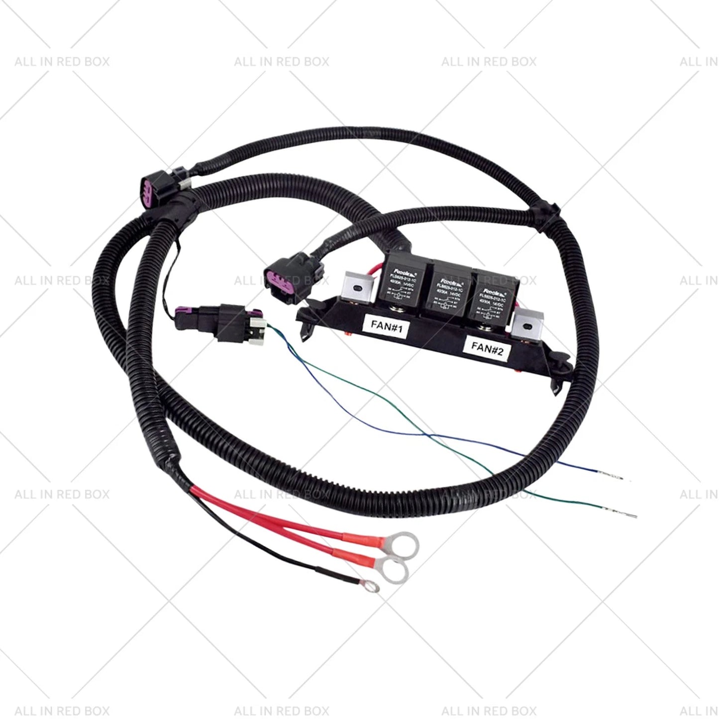 Dual Speed Electric Fan Control Wiring Harness for Chevy Silverado (2007-2013)