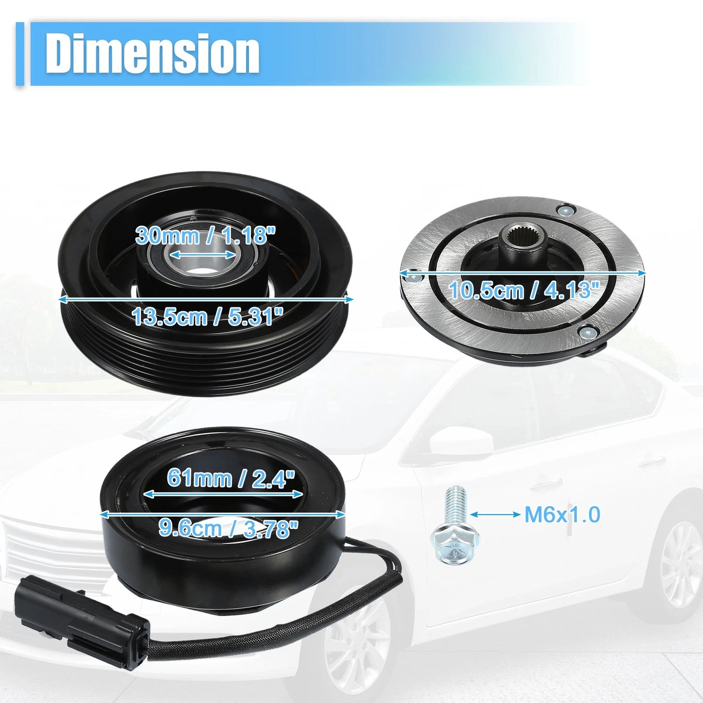 AC Compressor Clutch Set for Dodge Ram 1500 (2004-2007)