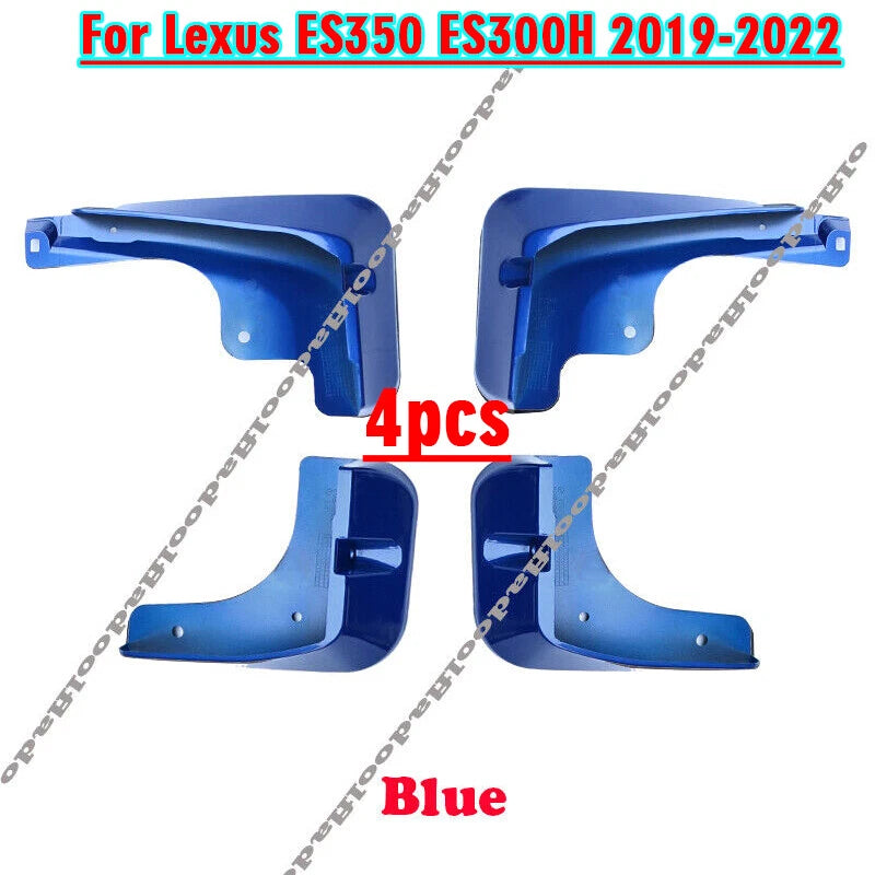 Mud Flaps Splash Guards Fender Mudguard 4x for Lexus ES350 ES300H (2019–2022)