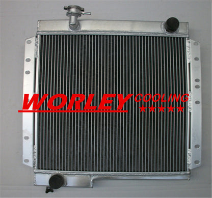Aluminum Radiator + Shroud + Fan for Landcruiser BJ40 BJ42 (1975-1984)