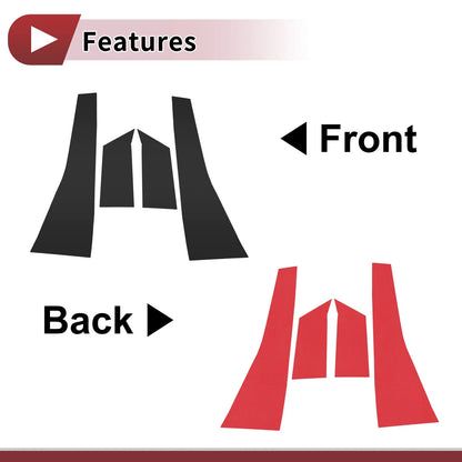 Door Pillar Window Trim for Toyota Wish (2003–2009)