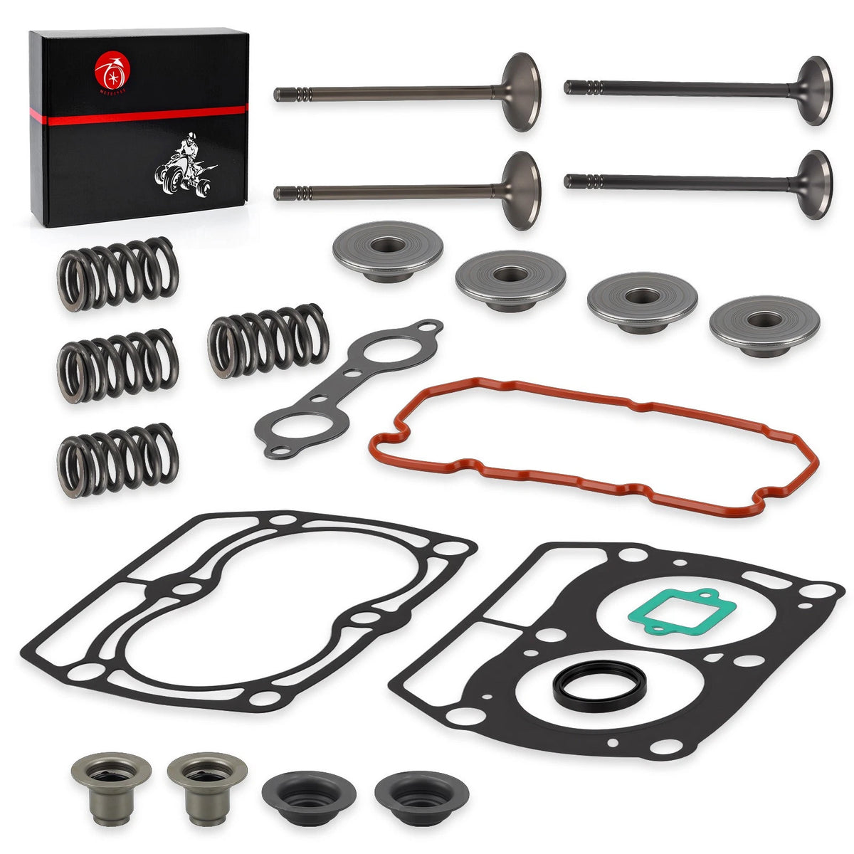 Top End Gasket W/ Valves Seal Kit for Polaris Ranger 800 (2012–2014)