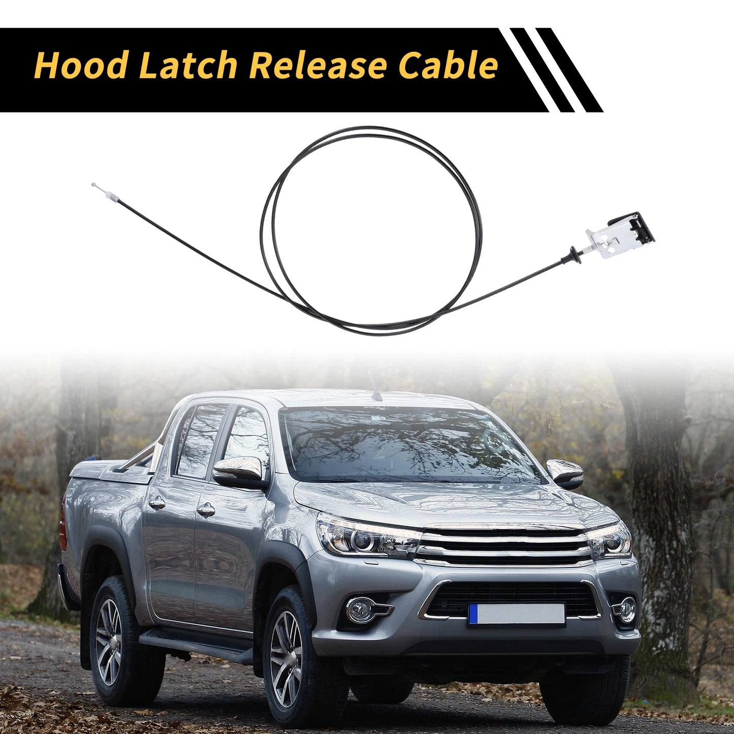 1x Hood Latch Release Cable for Toyota Tacoma (1996–2004)