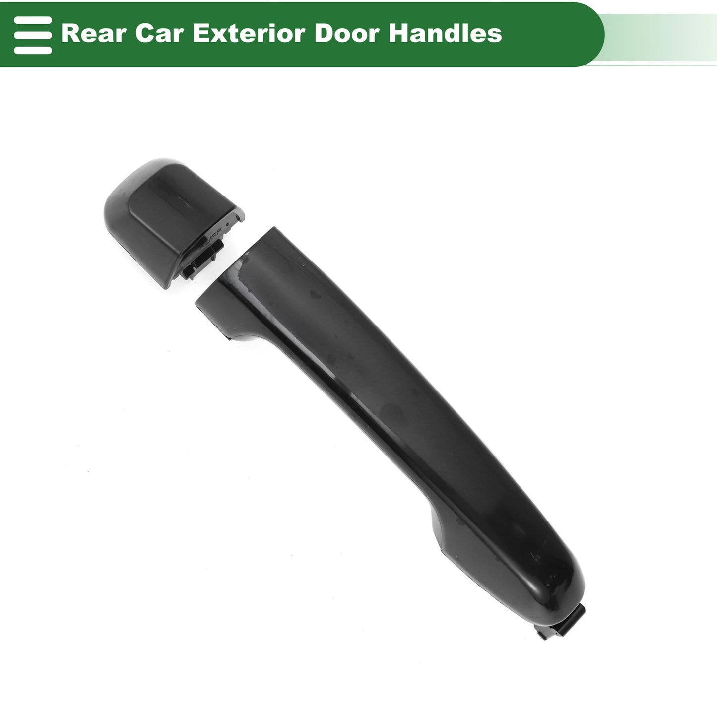 Rear Exterior Door Handle for Toyota 4Runner (2003-2023) Black