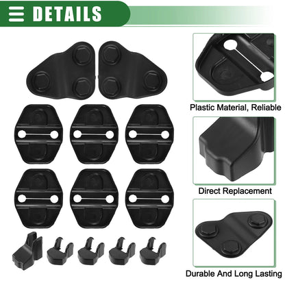 Car Door Lock Cover Buckle Protector for Jeep Wrangler