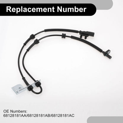 ABS Wheel Speed Sensor 1 Pc for Dodge Grand Caravan Front (2012-2020)