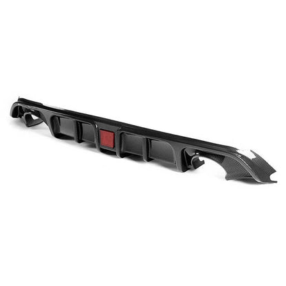 Carbon Fiber Rear Diffuser with Lights for Infiniti Q60 (2017-2022)