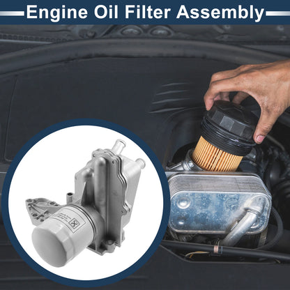 Engine Oil Cooler Filter Housing with Seals for Ford Transit (2014-2023)