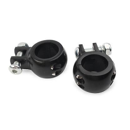 1-1/4" Engine Crash Bar Foot Peg Mount Bracket for Harley Universal