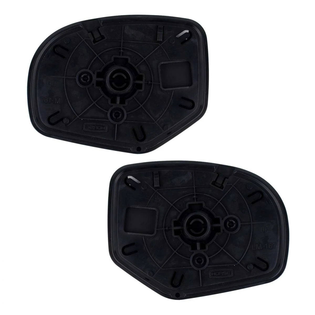 Side Mirror Glass Lens Rear View Pair Fits Suzuki Swift Hatchback 2010-17 New