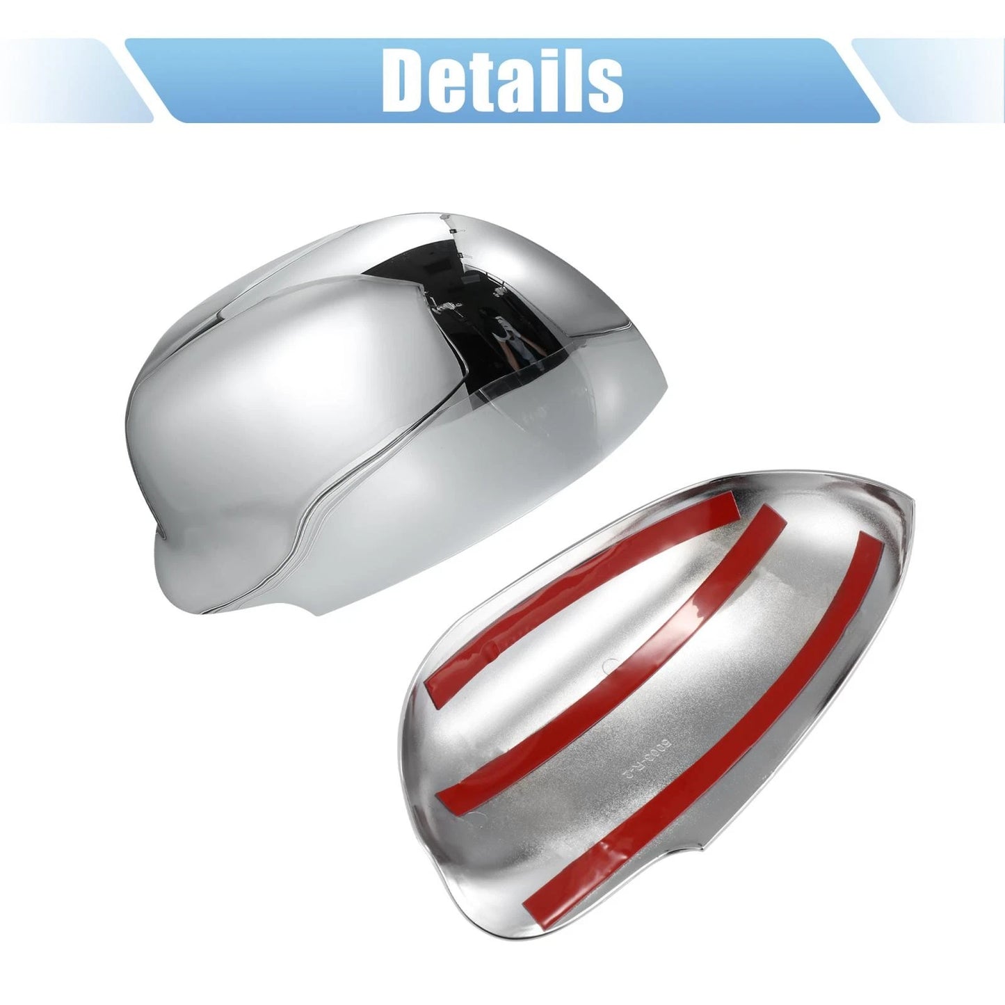 Chrome Plated Power Full Mirror Covers for Chevrolet Trailblazer (2002-2009)