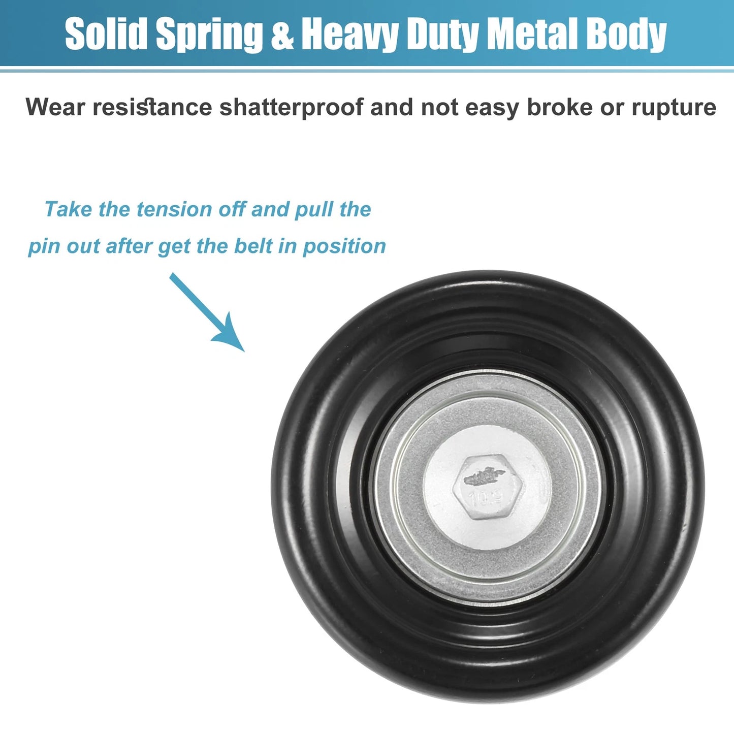 Drive Belt Tensioner Assembly for Chevrolet Silverado 2500 (2020-2023)